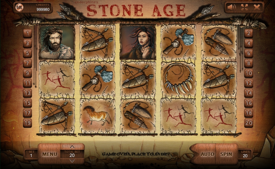 Обзор игрового автомата Stone Age