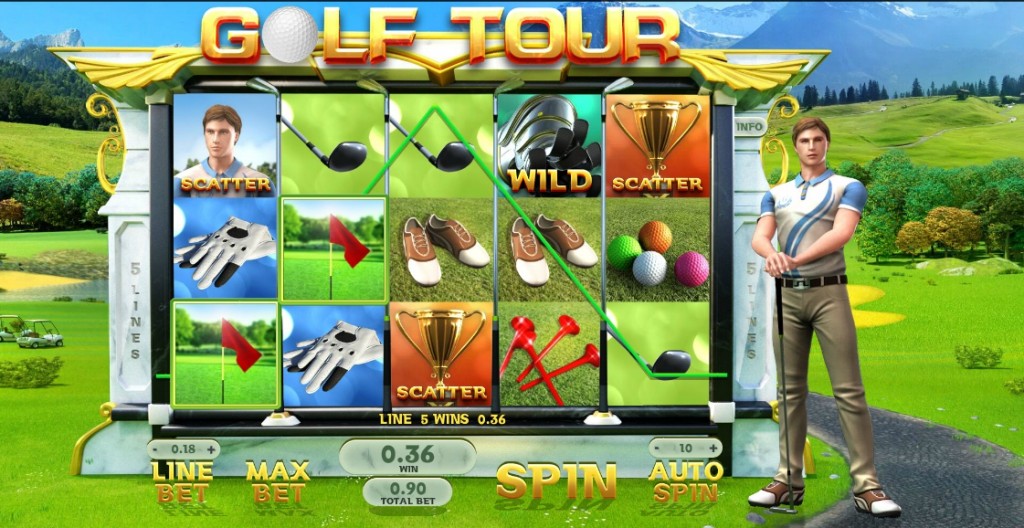 Игровой автомат Golf Tour