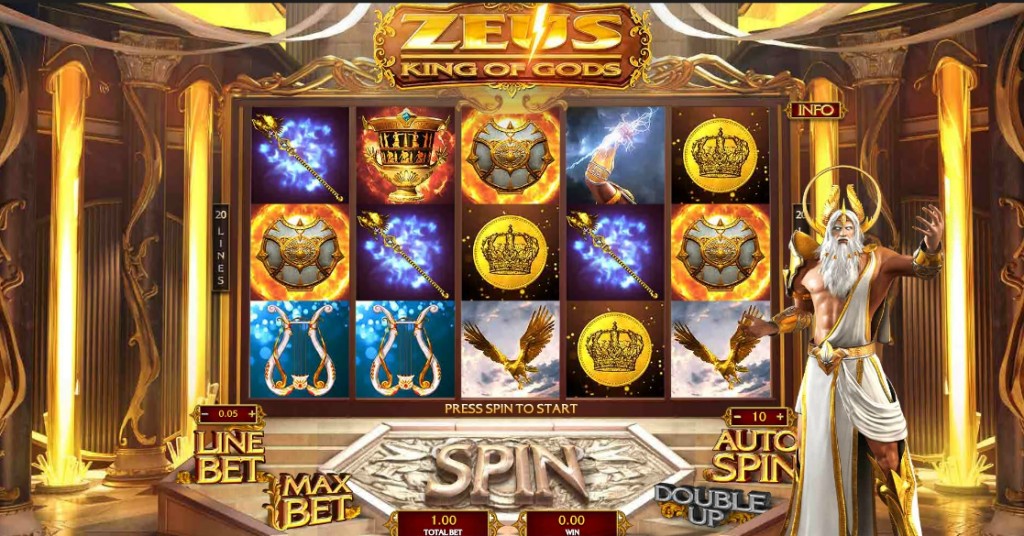 Игровой автомат Zeus King of Gods
